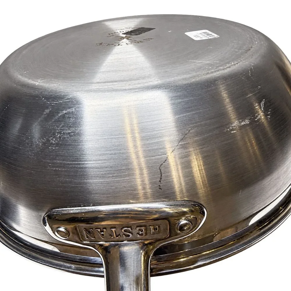 Hestan NanoBond Molecular Titanium 5 Qt Essential Pan With Lid - Made in Italy
